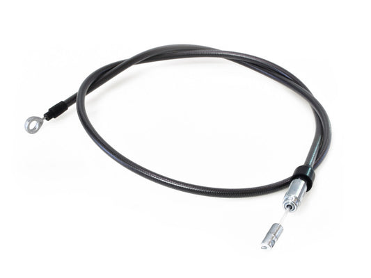 56in. Quick Connect Upper Clutch Cable - Black Pearl. Fits Softail 2018-2024 & Most Touring 2021-2024