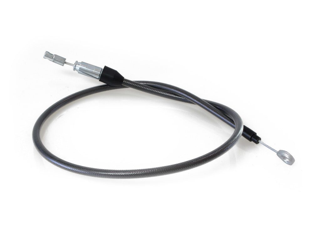38in. Quick Connect Upper Clutch Cable - Black Pearl. Fits Softail 2018-2024