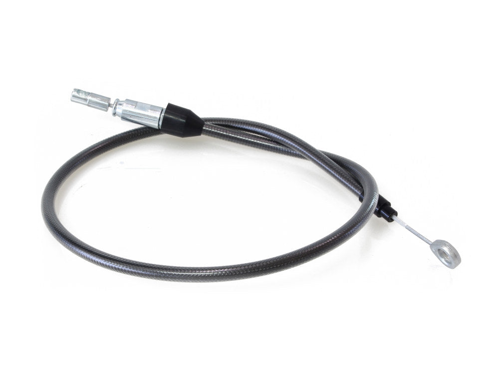 34in. Quick Connect Upper Clutch Cable - Black Pearl. Fits Softail 2018-2024