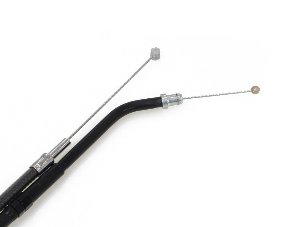 40in. Throttle Cable - Black Pearl. Fits Sportster 1996-2006.