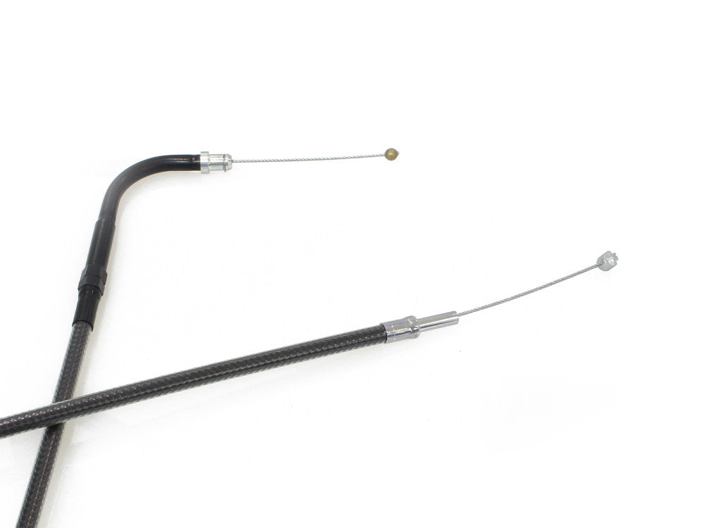 44-1/2in. Throttle Cable - Black Pearl. Fits Big Twin 1996-2017.