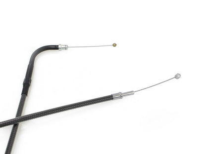 44-1/2in. Throttle Cable - Black Pearl. Fits Big Twin 1996-2017.