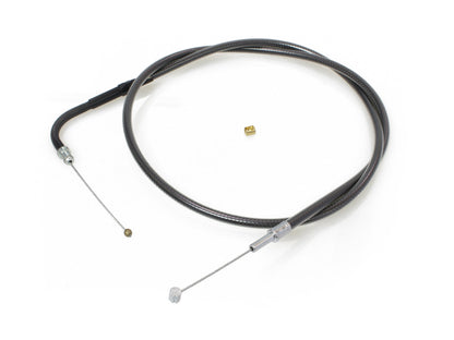 36-3/4in. Throttle Cable - Black Pearl. Fits Big Twin 1996-2017.