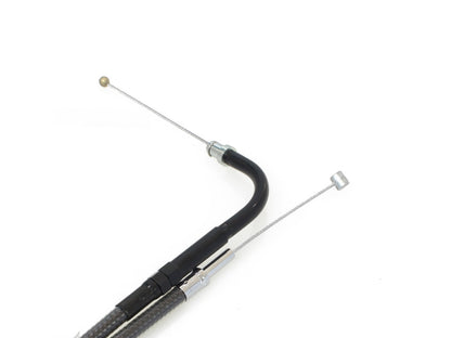 38-3/4in. Throttle Cable - Black Pearl. Fits Big Twin 1996-2017.