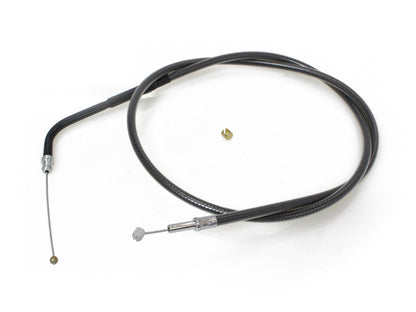 33-1/2in. Throttle Cable - Black Pearl. Fits V-Rod 2002-2017