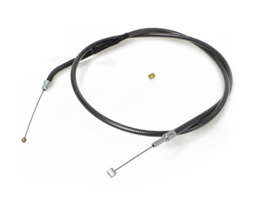 34in. Throttle Cable - Black Pearl. Fits Sportster 2007-2021.