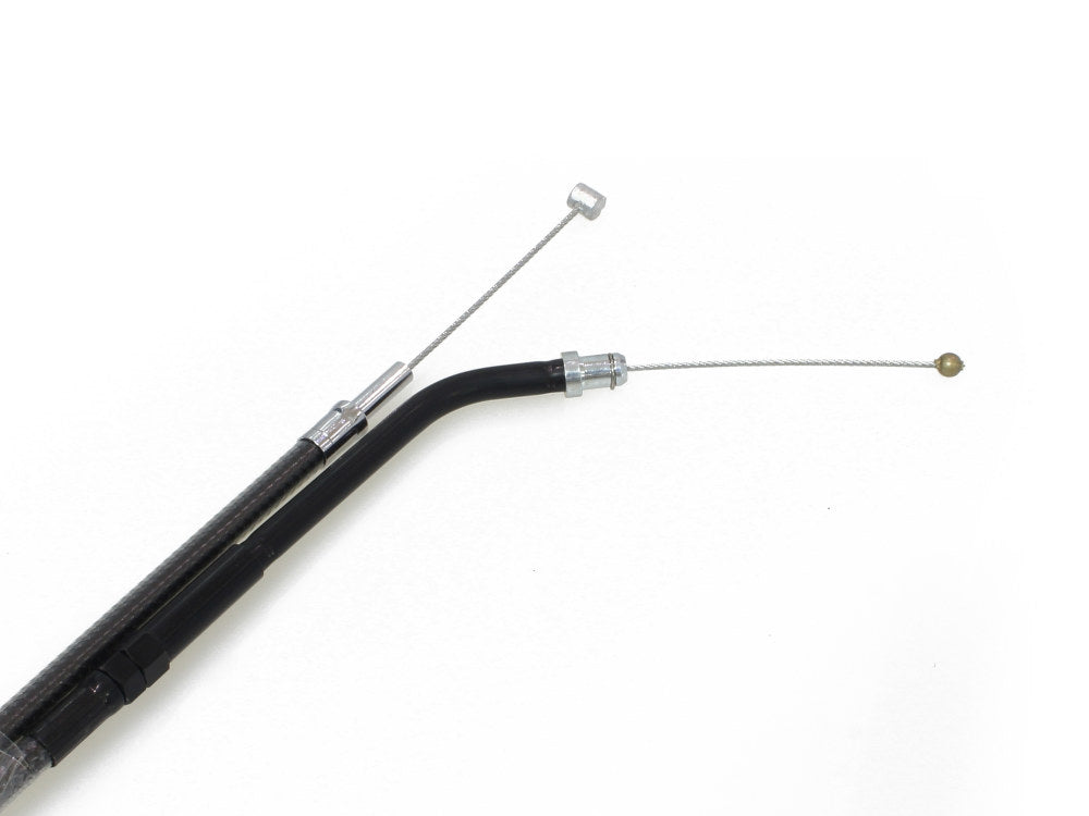 36in. Throttle Cable - Black Pearl. Fits Sportster 2007-2021.