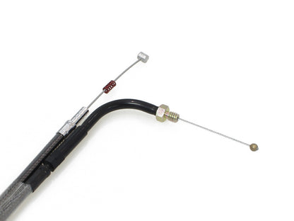 30in. Idle Cable - Black Pearl. Fits Big Twin 1990-1995.