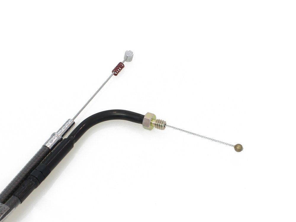 47-1/2in. Idle Cable - Black Pearl. Fits Big Twin 1990-1995.