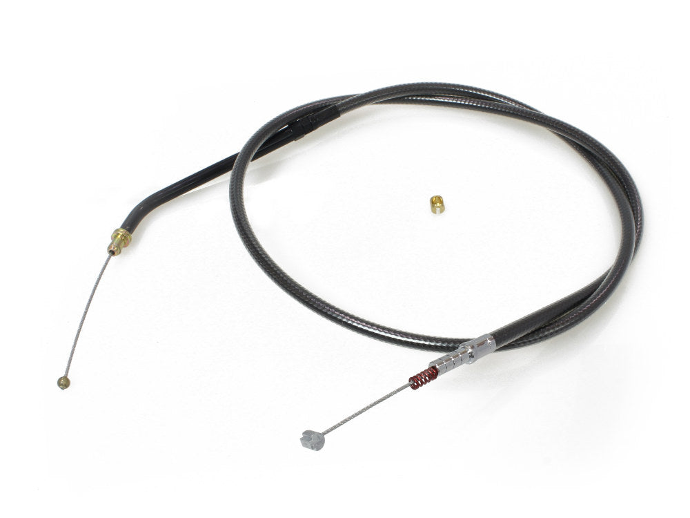 32in. Idle Cable - Black Pearl. Fits Sportster 1996-2006.