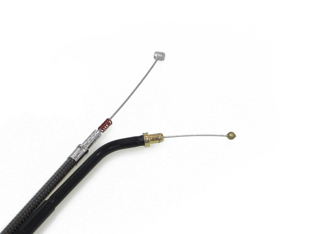 36in. Idle Cable - Black Pearl. Fits Sportster 1996-2006.