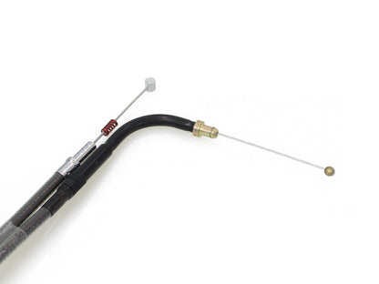 42-1/2in. Idle Cable - Black Pearl. Fits Big Twin 1996-2017.