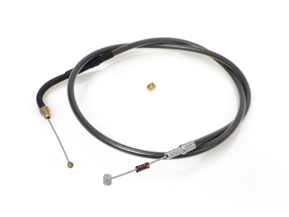 26-1/2in. Idle Cable - Black Pearl. Fits Big Twin 1996-2017.