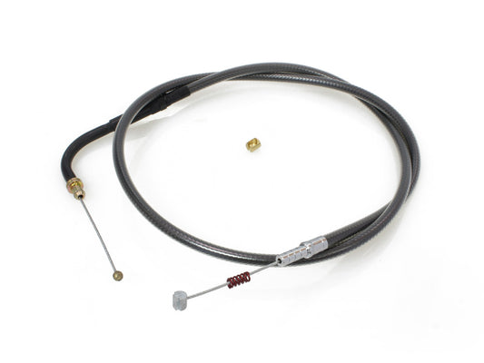 28-1/2in. Idle Cable - Black Pearl. Fits Big Twin 1996-2017.