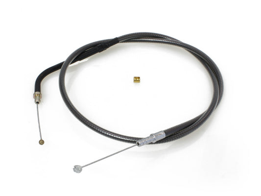 38-1/2in. Idle Cable - Black Pearl. Fits V-Rod 2002-2017