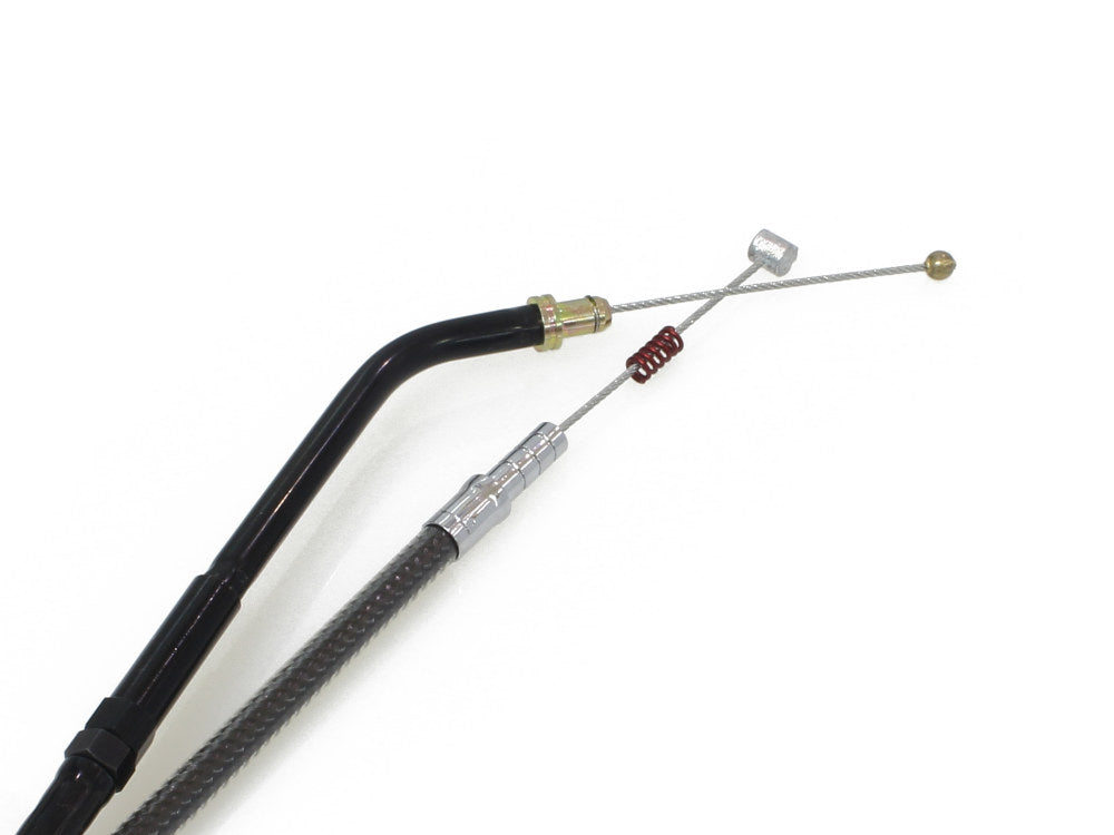 30in. Idle Cable - Black Pearl. Fits Sportster 2007-2021.