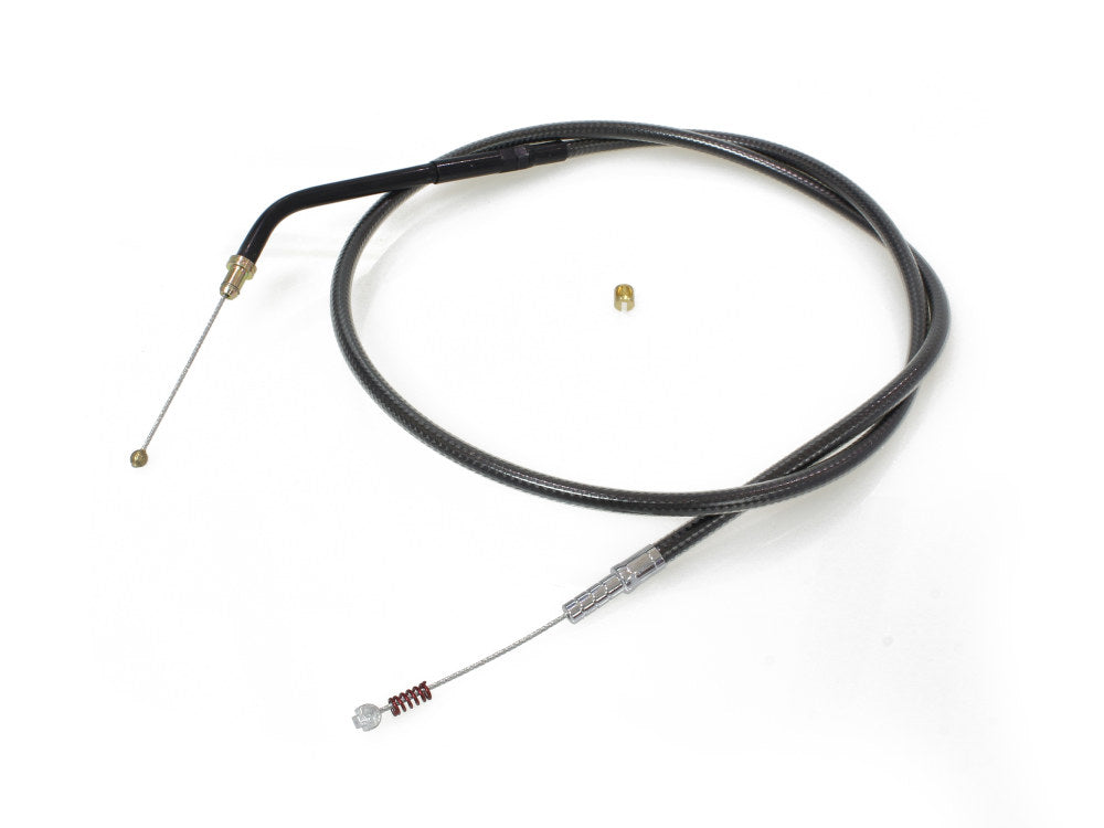 36in. Idle Cable - Black Pearl. Fits Sportster 2007-2021.