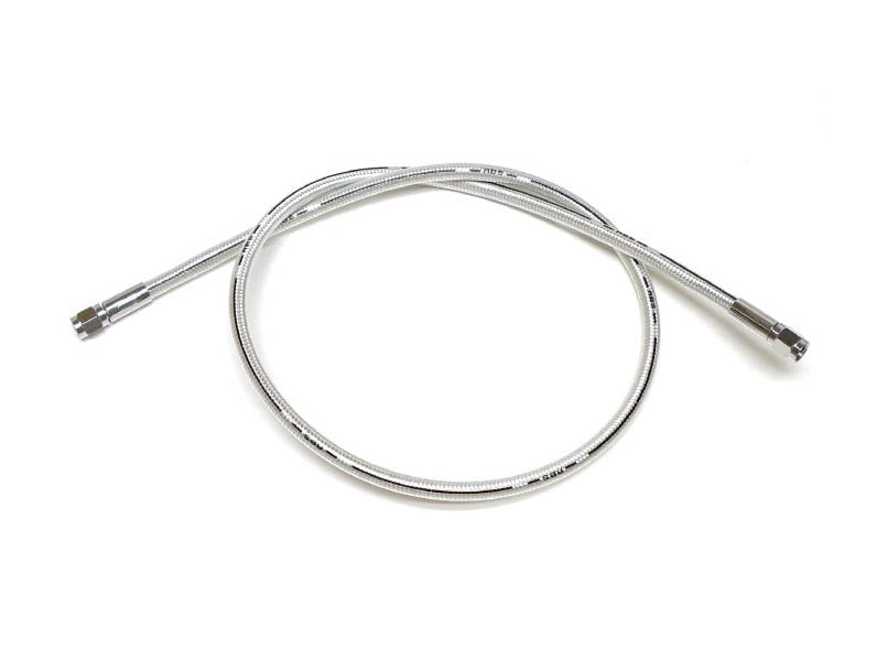 70in. Universal Brake Line - Sterling Chromite.