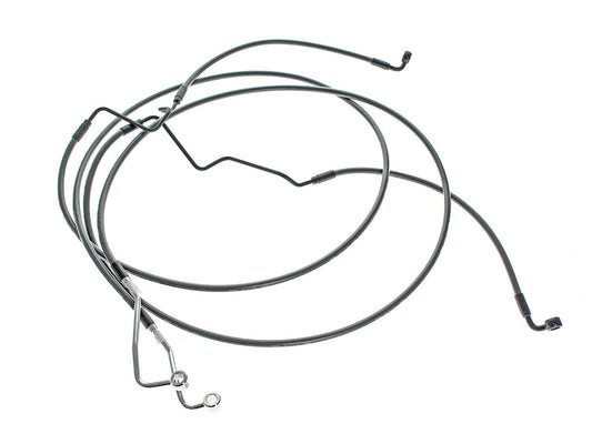 Lower Front Brake Line - Black Pearl. Fits Ultra Limited 2024up