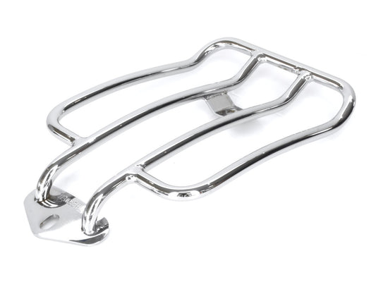 Solo Seat Luggage Rack - Chrome. Fits Sportster 2004-2021