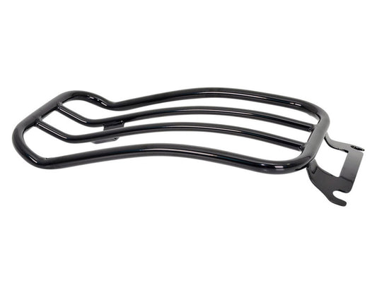 Solo Seat Luggage Rack - Gloss Black. Fits Touring 1997up.