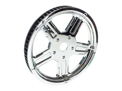 66 Tooth x 1in. wide Formula Pulley - Chrome