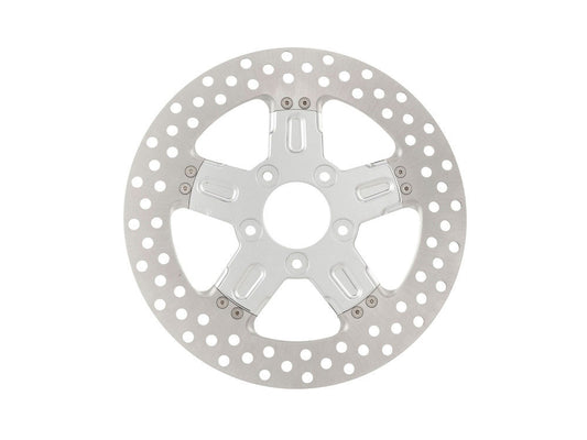 11.5in. Left Hand Front & Right Hand Front Formula Disc Rotor - Chrome. Fits H-D 1984up with 11-1/2in. Disc Rotor(s).