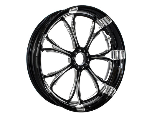 21in. x 3.50in. wide Paramount Wheel - Black Contrast Cut Platinum.