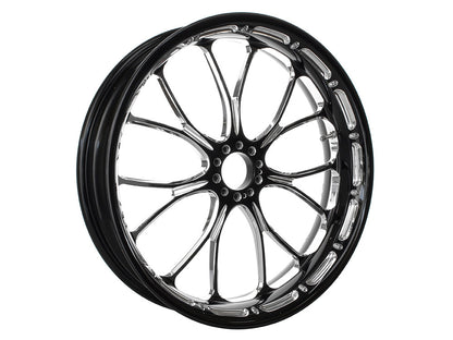 18in. x 5.50in. wide Heathen Wheel - Black Contrast Cut Platinum.