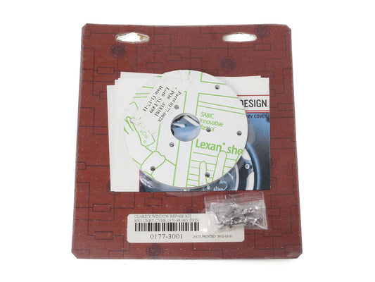 Clarity Derby Cover Repair Kit. Fits Big Twin 1970-1998.