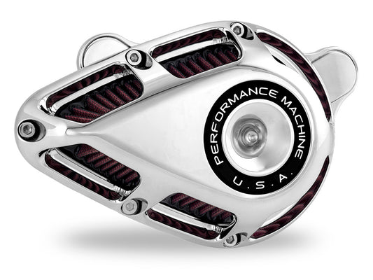 Jet Air Cleaner Kit - Chrome. Fits Touring 2017-2024 & Softail 2018-2024
