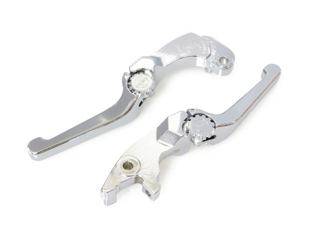 Adjustable Anthem Levers - Chrome. Fits HD 1982-1995