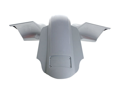 3 Piece Stretched Rear Fender and Side Cover Kit. Fits Touring 2014up with Factory Stretched Saddlebags