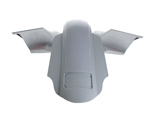 3 Piece Stretched Rear Fender and Side Cover Kit. Fits Touring 2014up with Factory Stretched Saddlebags