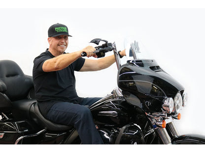 16in. x 1-1/4in. Bagger Monkey Handlebar - Chrome. Fits Ultra Models 1996-2024 and Street Glide 1996-2023