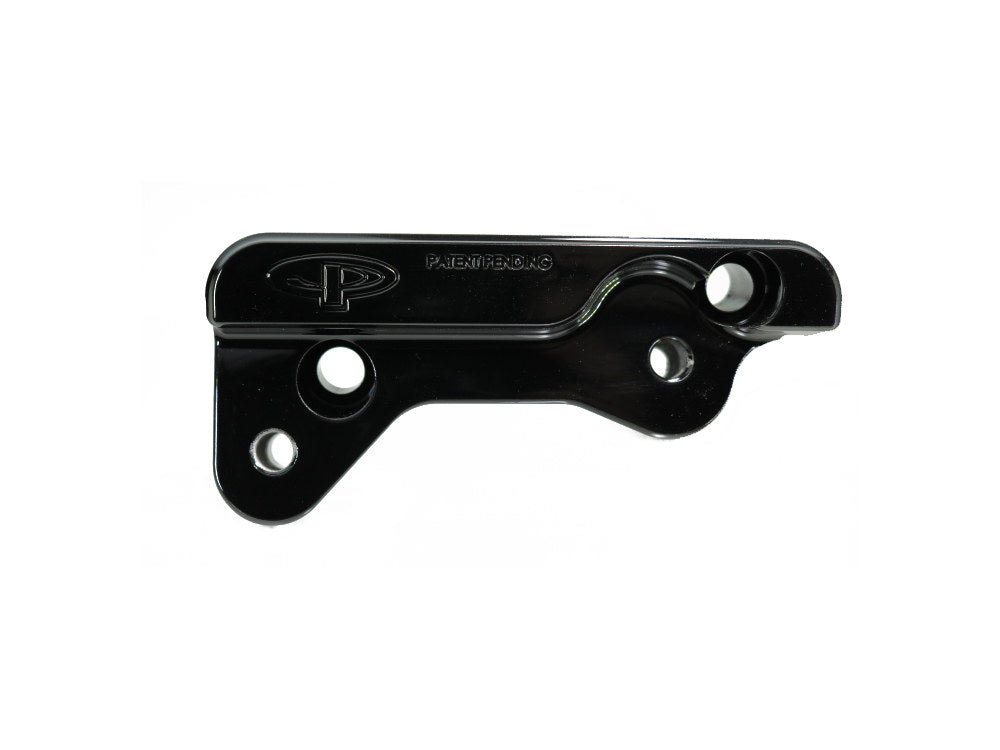 The Fix-Stand Wedge Plate - Black. Fits Softail 2018up.