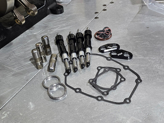 Cam Install Kit - Black Pushrods. Fits Milwaukee-Eight 2017up