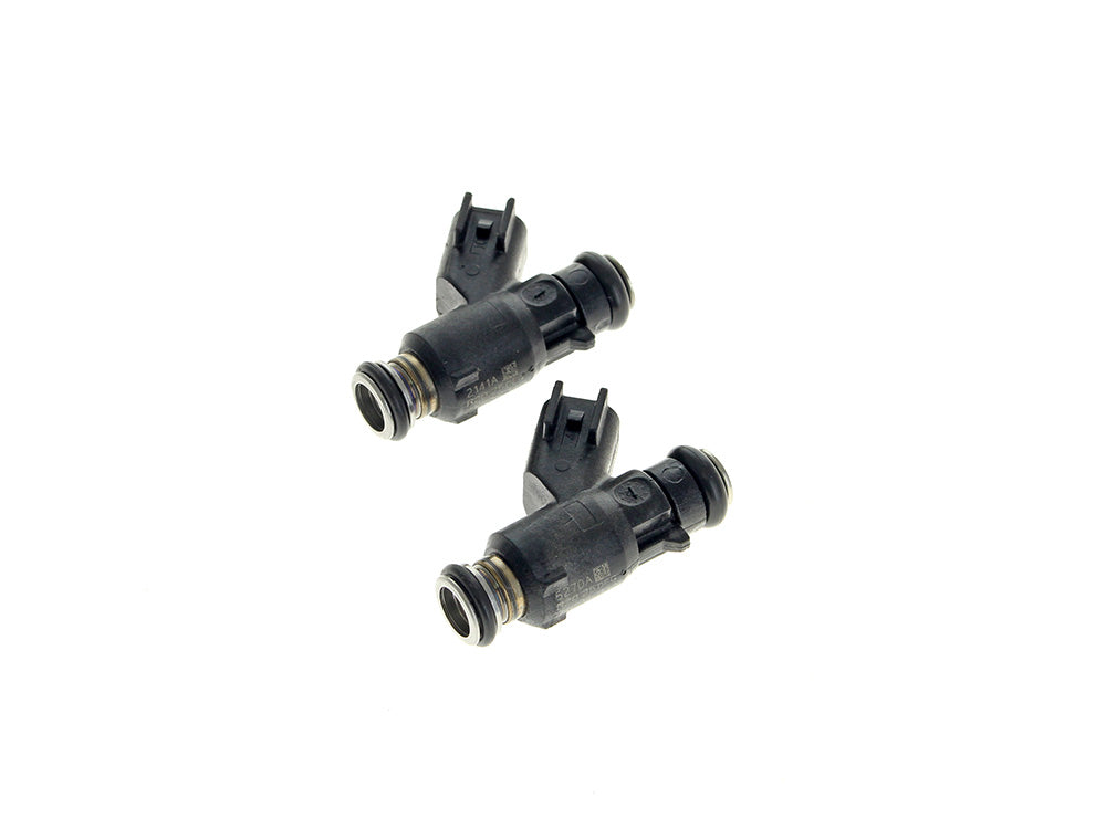 3.9g/s Fuel Injector Set. Fits Softail 2006-2015, Dyna 2006-2017 & Touring 2006-2007.