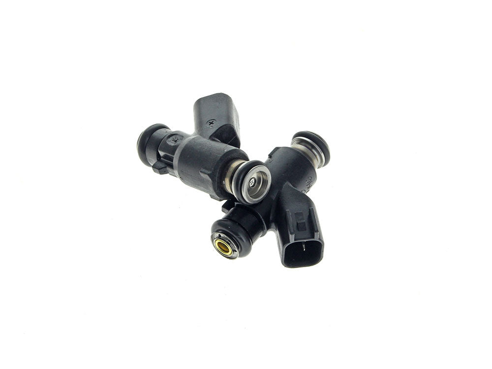 4.53g/s Fuel Injector Set. Fits Softail 2006-2015, Dyna 2006-2017 & Touring 2006-2007.
