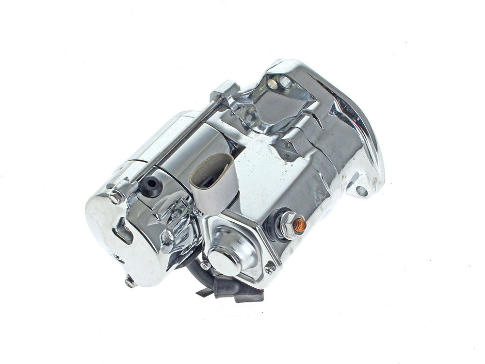 1.4kw Starter Motor - Chrome. Fits Big Twin 1989-1993