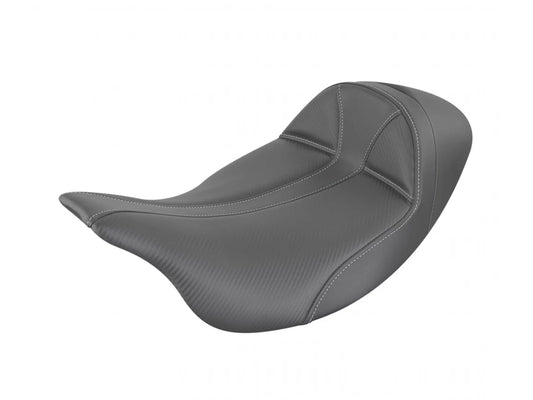 Extended Reach Dominator Solo Seat. Fits Most Touring 2008-2024. Can Option a Backrest.