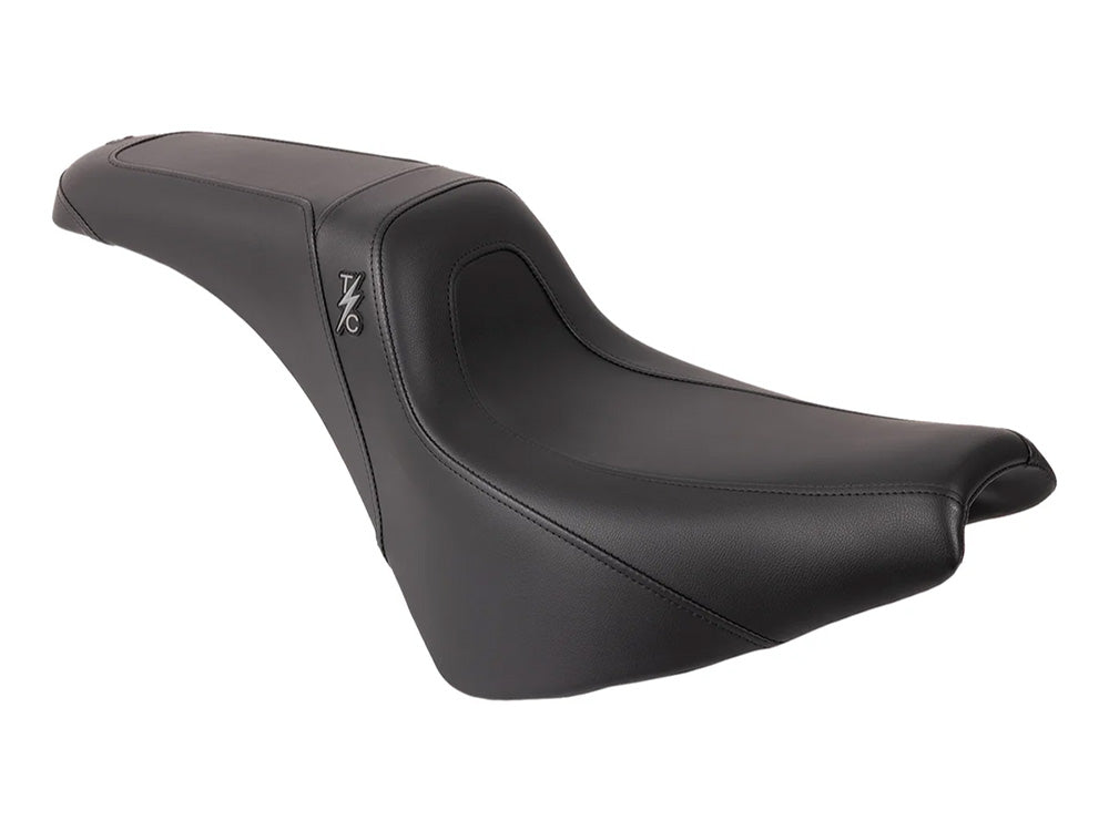 Thrashin X Saddlemen Step-Up Smooth Dual Seat. Fits Softail Street Bob 2018up & Standard 2020up