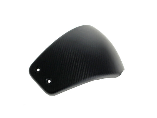 Left Hand Side Carbon Side Cover - Matte Finish. Fits Softail 2018-2024 without Remote Preload Adjuster