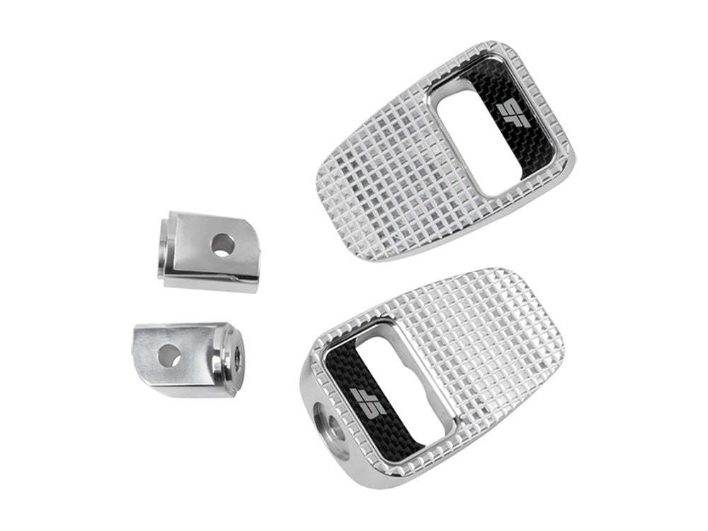 Fatty Footpegs - Polished. Fits Softail 2018up Rear Passenger