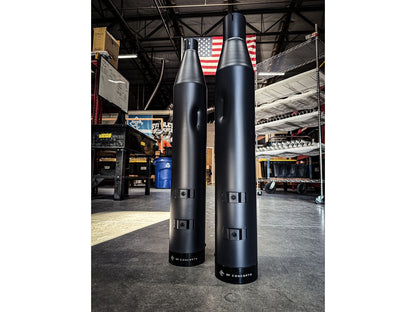 4-1/2in. Street Pro Slip-On Mufflers - Black with Black End Caps. Fits Touring 2017up.