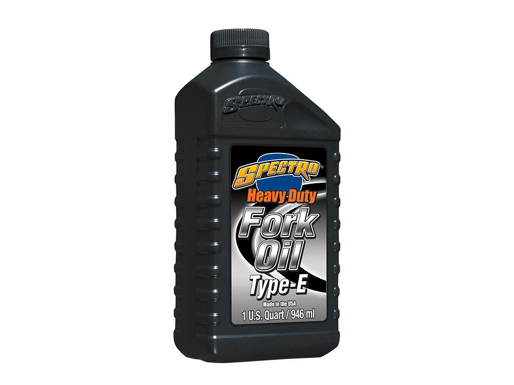 20W Type-E Fork Oil. 1 Quart Bottle (946ml)