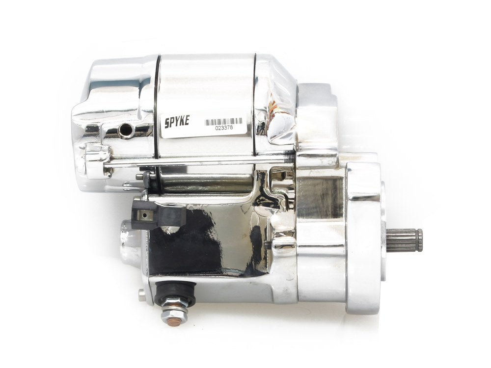 1.4kw Starter Motor - Chrome. Fits Big Twin 1989-2006.