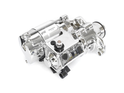 1.4kw Starter Motor - Chrome. Fits Softail 2007-2017, Dyna 2006-2017 & Touring 2007-2016.