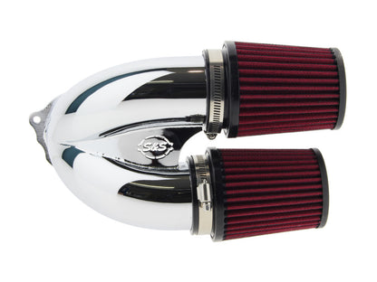 Tuned Induction Air Cleaner Kit - Chrome. Fits Touring 2017-2024 & Softail 2018-2024