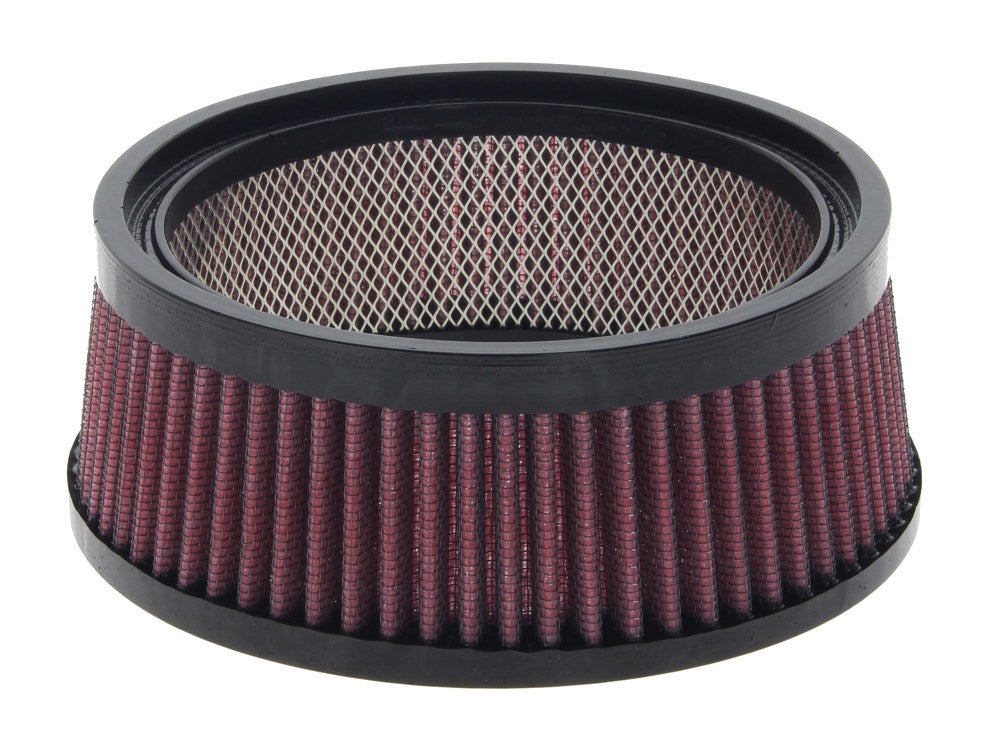 Air Stinger Stealth Air Cleaner Kit - Chrome Teardrop. Fits Big Twins 1993-2017 with CV Carb or Cable Operated Delphi EFI.